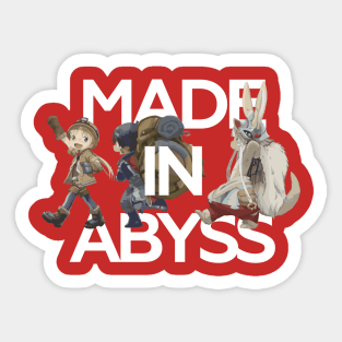 Made In Abyss - Team (v2) Sticker